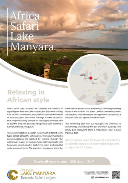 fact-sheet-africa-safari-lake-manyara-1 portada